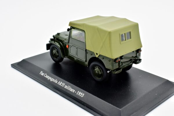 Modellini auto scala 1:43 FIAT CAMPAGNOLA AR55 Militare diecast collezione Norev - Image 5