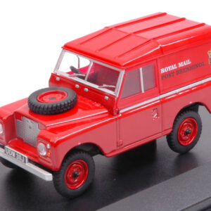 Modellino auto scala 1:43 LAND ROVER SWB ROYAL MAIL diecast modellismo statico