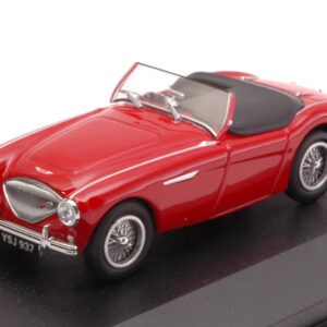Modellino auto scala 1:43 AUSTIN HEALEY 100 BN1 RED diecast modellismo statico