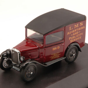Modellino auto scala 1:43 AUSTIN SEVEN RN VAN 1932 LMS ADVERTISING diecast modellismo statico