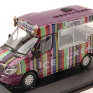 Modellino auto scala 1:43 MERCEDES SPRINTER ICE CREAM diecast modellismo