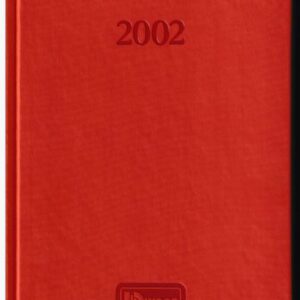 Modellino book booklet  AGENDA BURAGO 2002 COPERTINA IN PELLE modellismo
