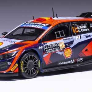 Modellino auto rally scala 1:43 Ixo HYUNDAI i20 N WRC1 RALLY MONTE CARLO 2023 SORDO CARRERA
