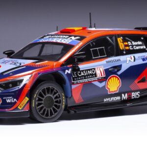 Modellino auto scala 1:18 Ixo HUYNDAI i20 N N.6 WRC1 RALLY MONTE CARLO 2023
