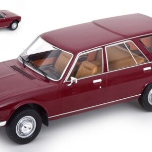 Modellino auto scala 1:18 ModelCarGroup  PEUGEOT 504 BREAK 1976  RED modellismo collezione