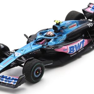 Modellino auto formula 1 F1 scala 1:43 Spark ALPINE A523 MONACO GP 2023 GASLY modellismo