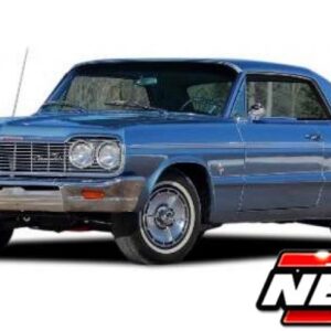 Modellino auto scala 1:24 CHEVROLET IMPALA 1964 diecast modellismo statico