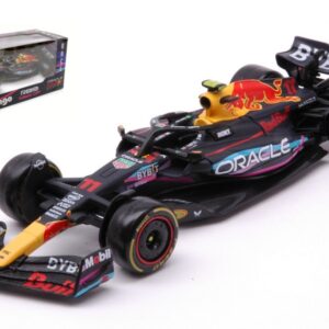 Modellino auto formula 1 F1 scala 1:43 Burago  RED BULL RACING RB19 N.11 2nd MIAMI GP 2023 SERGIO PEREZ diecast
