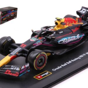 Modellino auto formula 1 F1 scala 1:43 Burago RED BULL RACING RB19 N.11 2nd MIAMI GP 2023 PEREZ