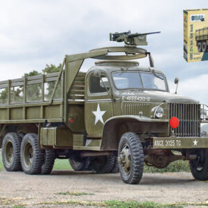 Modellino carri armati TANK model kit di montaggio Italeri  GMC 2,5 Ton. 6x6 TRUCK D-DAY 80th  KIT 1:35