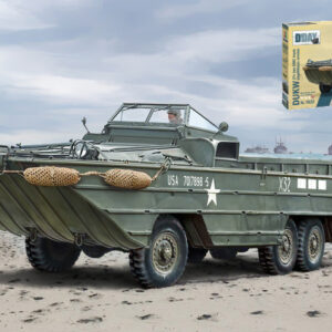 Modellino carri armati TANK model kit di montaggio Italeri DUKW 2 1 Ton GMC TRUCK AMPHIBIOUS VERSION D-DAY 80th ANNIV.KIT 1:72