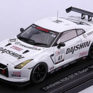 Modellino auto scala 1:43 Ebbro  DAISHIN R35 GT-R N.81 SUPER TAIKYU 2010 racing modellismo statico