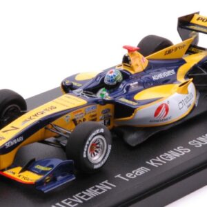 Modellino auto formula 1 F1 scala 1:43 SUPER FORMULA N.7 ACHIEVEMENT TEAM KYGNUS SUNOCO SF14 HIRAKAWA modellismo collezione