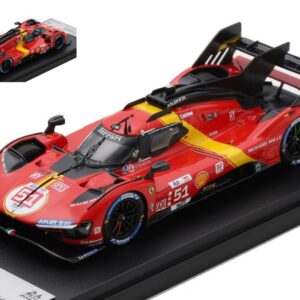 Modellino auto scala 1:43 Looksmart FERRARI 499P LE MANS 2023 GIOVINAZZI racing modellismo statico