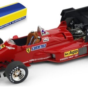 Modellino auto formula 1 F1 scala 1:43 Brumm  FERRARI 126 C 4 M.ALBORETO 1984 N.27 WINNER BELGIUM GP modellismo collezione