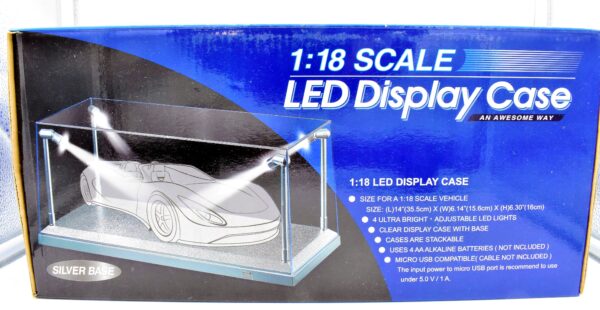 teca box vetrina ESPOSITORE per modellini auto scala 1:18 showcase display case - Image 10