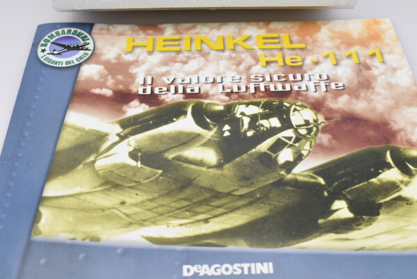 modellini aerei militari da combattimento scala 1:144 Heinkel HE-111 H diecast collezione - Image 4