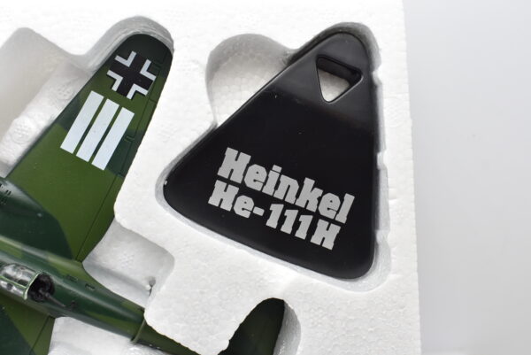 modellini aerei militari da combattimento scala 1:144 Heinkel HE-111 H diecast collezione - Image 7