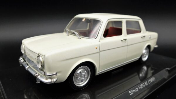 Modellino auto SIMCA 1000 scala 1:24 diecast modellismo collezione statico epoca - Image 9