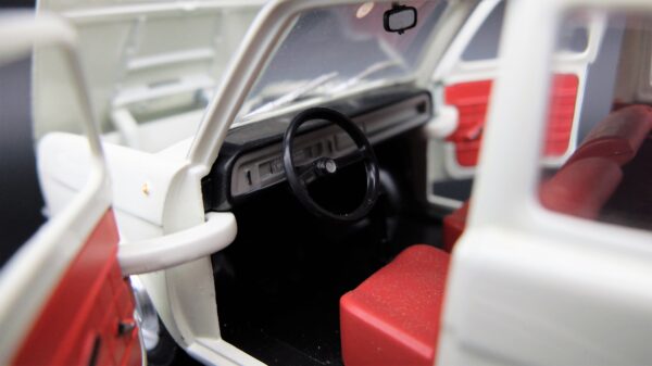 Modellino auto SIMCA 1000 scala 1:24 diecast modellismo collezione statico epoca - Image 11