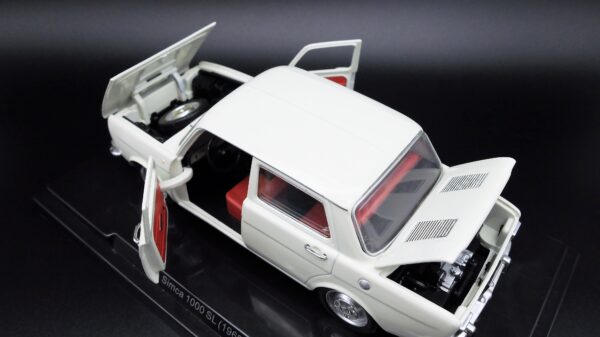 Modellino auto SIMCA 1000 scala 1:24 diecast modellismo collezione statico epoca - Image 14