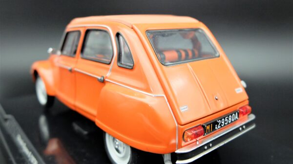 Modellino auto scala 1:24 Citroen Dyane 6 modellismo statico da collezione - Image 12