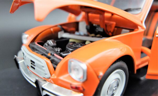 Modellino auto scala 1:24 Citroen Dyane 6 modellismo statico da collezione - Image 15