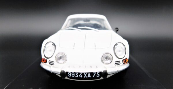 Modellino auto scala 1:24 Alpine Renault A110 1600 S modellismo statico da collezione - Image 4