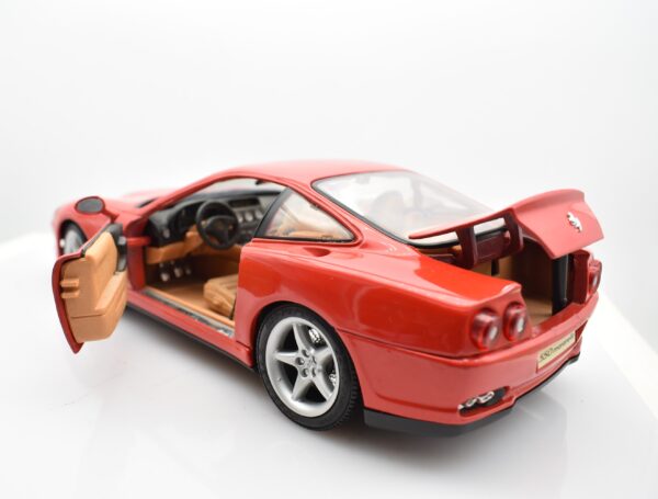 Modellino auto FERRARI 550 MARANELLO scala 1:18 Maisto diecast modellismo da collezione - Image 4