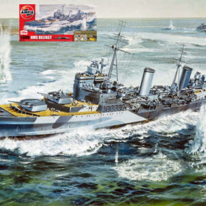 Modellino nave da montare model kit di montaggio HMS BELFAST 1:600