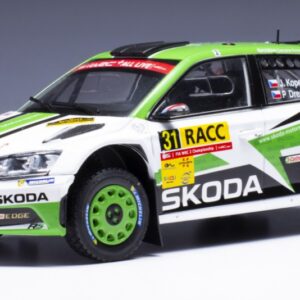 Modellino auto rally scala 1:24 Ixo SKODA FABIA R5 modellismo da collezione
