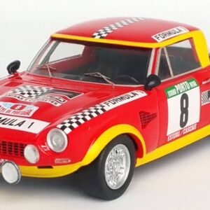 Modellino auto scala 1:43 Trofeu FIAT 124 ABARTH RALLY OF PORTUGAL 1975 modellismo collezione