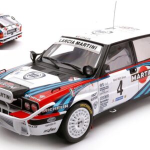 Modellino auto scala 1:18 Ixo LANCIA DELTA INTEGRALE 16V safari rally modellismo statico collezione
