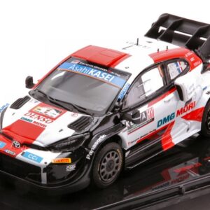 Modellino auto rally scala 1:43 Ixo Model  TOYOTA GR YARIS RALLY1 N.1 SAFARI RALLY 2022 OGIERVEILLAS modellismo collezione