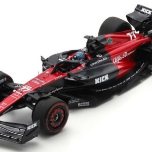 Modellino auto formula 1 F1 scala 1:18 Spark Model  ALFA ROMEO F1 N.77 AUSTRALIAN GP 2023 VALTTERI BOTTAS modellismo collezione