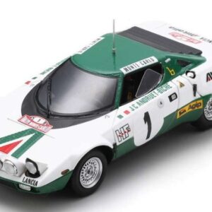 Modellino auto rally scala 1:43 Spark Model LANCIA STRATOS HF N.1 RALLY MONTE CARLO 1975 ANDRUET-JOUANNY modellismo collezione
