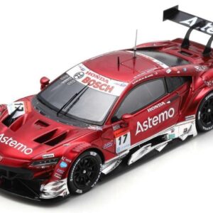 Modellino auto scala 1:43 Spark Model  ASTEMO NSX-GT N.17 GT500 SUPER GT 2022 K.TSUKAKOSHI-N.MATSUSHITA racing modellismo