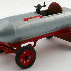 Modellino Rio JENATZY JAMAIS CONTENTE 1899 PRIMA AUTO ELETTRICA - RECORD 105 Kmh