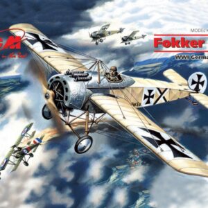 Modellini aerei model kit di montaggio ICM  FOKKER E.IV WWI GERMAN FIGHTER 1:72