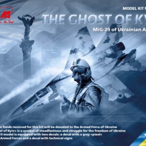 Modellini aerei model kit di montaggio ICM THE GHOST OF KYIV MIG-29 UKRAINA AIR FORCE 1:72