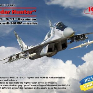 Modellini aerei model kit di montaggio ICM THE GHOST OF KYIV MIG-29 UKRAINA AIR FORCE 1:72