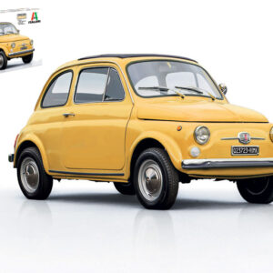 Modellino auto kit di montaggio da montare Italeri FIAT 500 F 1968 scala 1:12