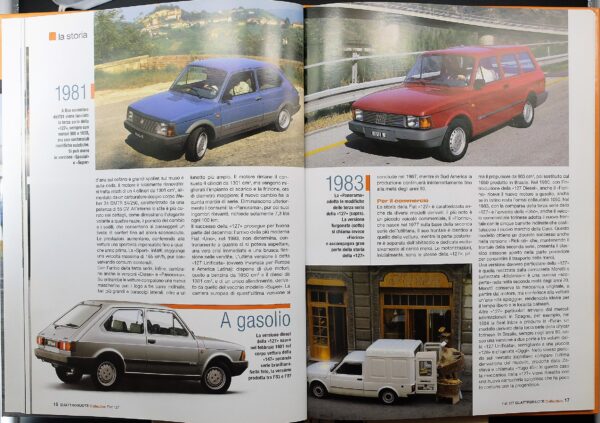 fascicolo Quattroruote Collection FIAT 127 modellino auto 1:24 libro book - Image 7