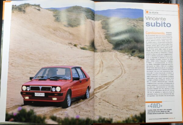 fascicolo Quattroruote Collection LANCIA DELTA HF modellino auto 1:24 libro book - Image 3