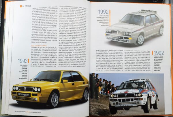 fascicolo Quattroruote Collection LANCIA DELTA HF modellino auto 1:24 libro book - Image 6
