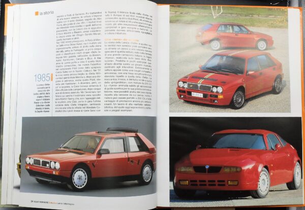 fascicolo Quattroruote Collection LANCIA DELTA HF modellino auto 1:24 libro book - Image 7