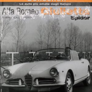 fascicolo Quattroruote Collection ALFA ROMEO GIULIETTA SPIDER modellino auto 1:24 libro book
