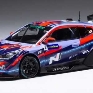 Modellino auto scala 1:43 Ixo Model  HYUNDAI VELOSTER N ETCR N.3 HYUNDAI MOTORSP.ETCR PAU 2021 CHILTON