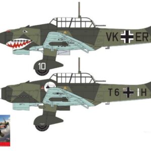 Modellino aerei da combattimento model kit di JUNKERS Ju87 B-1 STUKA 1:72