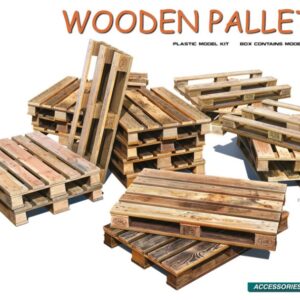 Modellino diorami modellismo kit di montaggio Miniart  WOODEN PALLET SET KIT 1:48